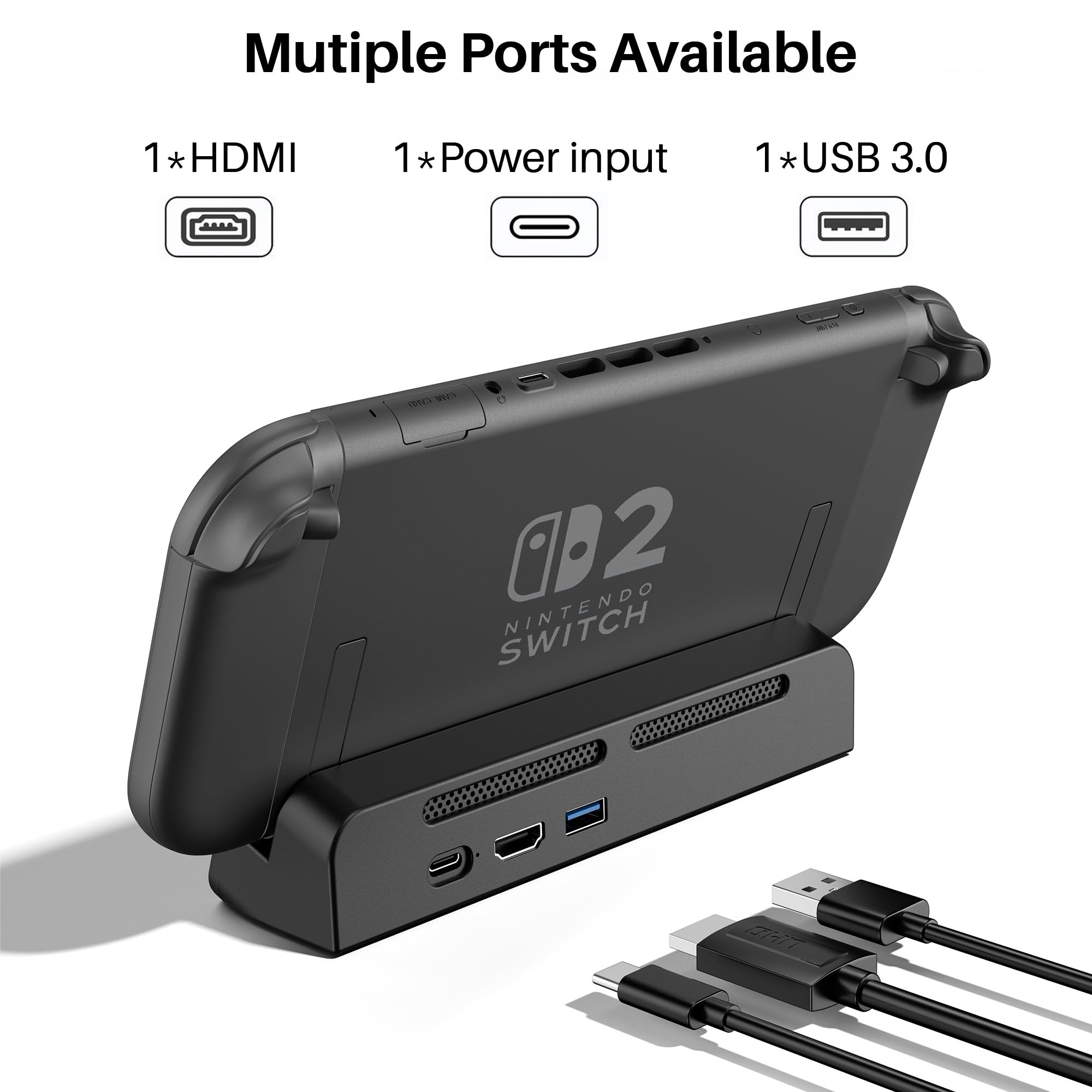 Amazon.com: RREAKA for Nintendo Switch 2 Dock Station, Portable TV